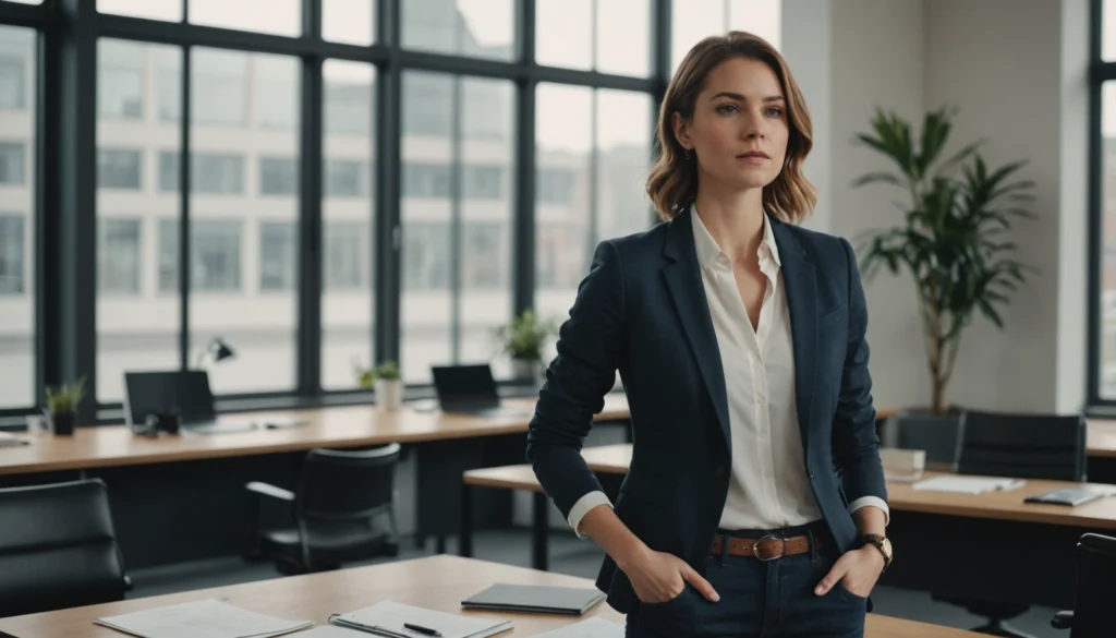 Look casual pour le travail